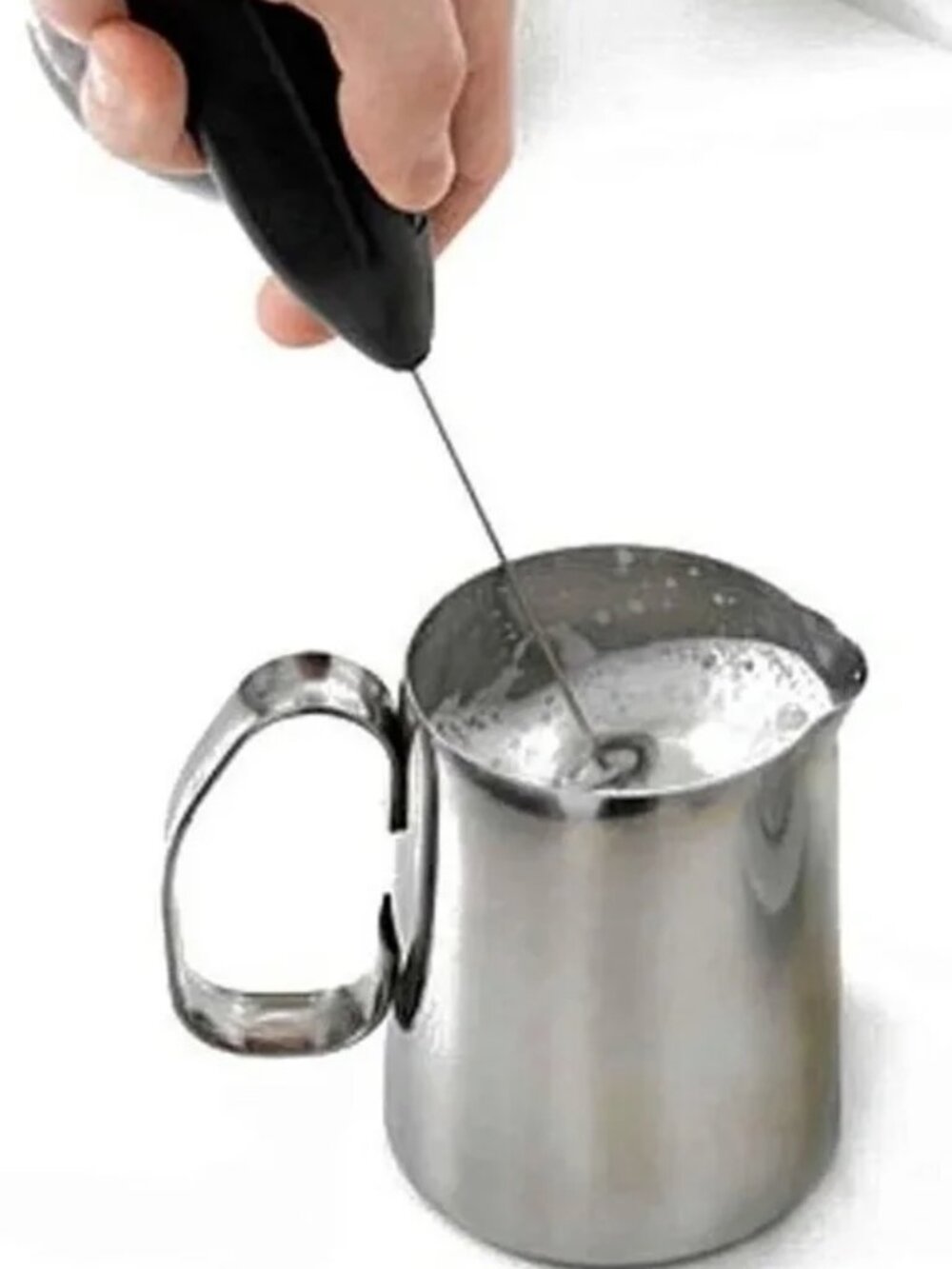 Handheld Milk FROTHER – Battery Operated Coffee & Latte Foam Maker